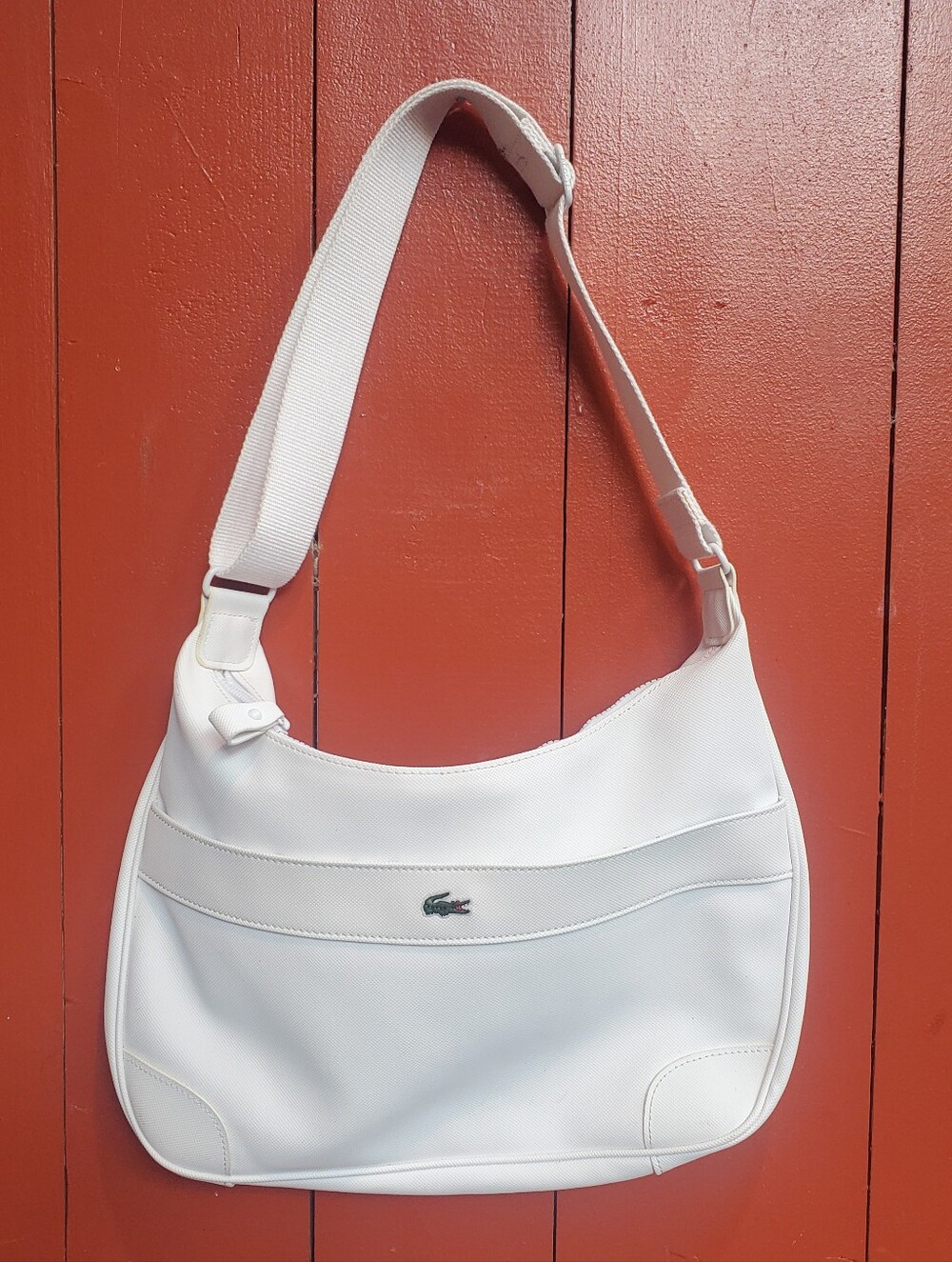 Lacoste White Crossbody Bag